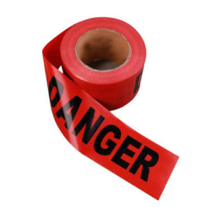 Red Danger Tape Barricade Tape