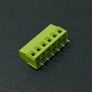 Green Screw Terminal Connector 6 Pin