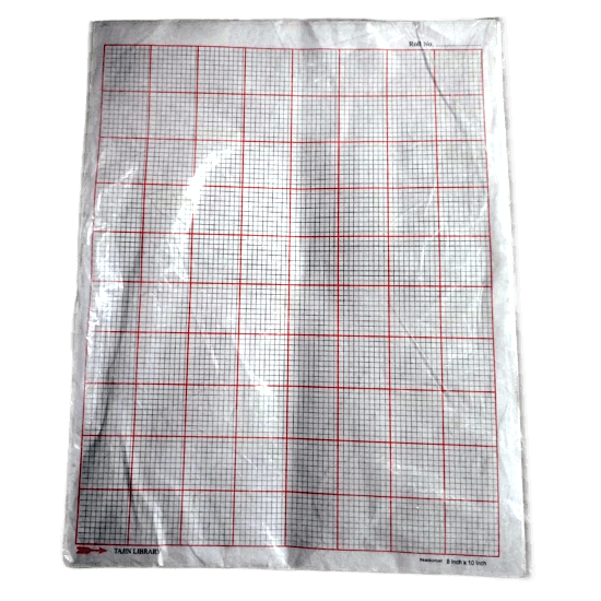 Graph Paper 8 inch x 10 inch