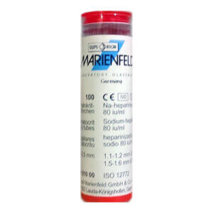 Capillary Tube 75mm Marienfeld Germany