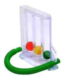 Spirometer 3 Ball Respiratory Exerciser Clear Picture