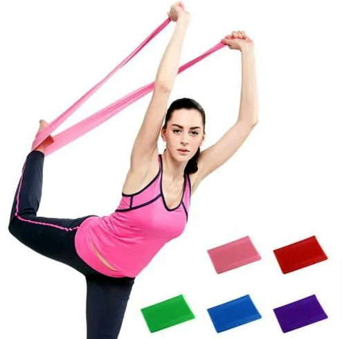 Latex Free Thera Band Resistance Exercise Band Pink