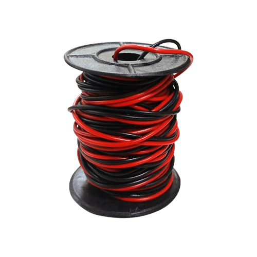 10 Yards Red and Black Cable 23/076 with Bobbin
