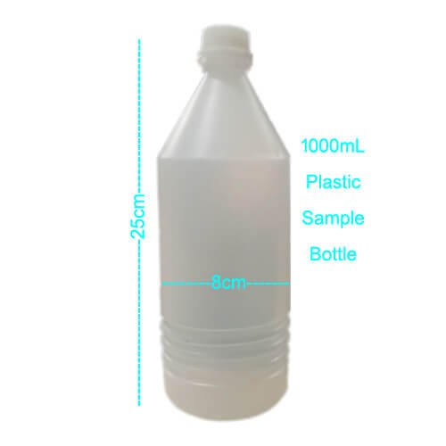 1000mL Plastic Sample Bottle HDPE Bottle