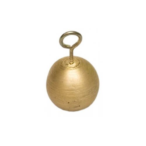 Brass Pendulum Bob 52gm 25mm Diameter