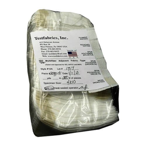 AATCC Multifibre Cold-Cut Testfabrics
