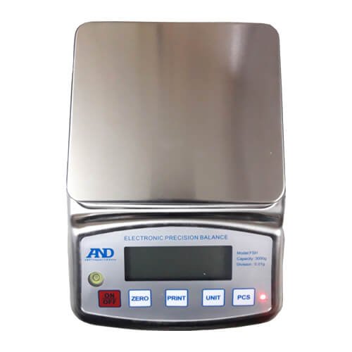 AND FSH Series Precision Weight Balance 3 Kg SS Body
