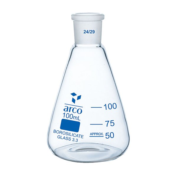 Arco Conical Flask 100mL with Socket Neck