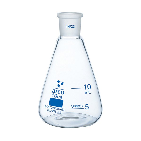 Arco Conical Flask 10mL with Socket Neck