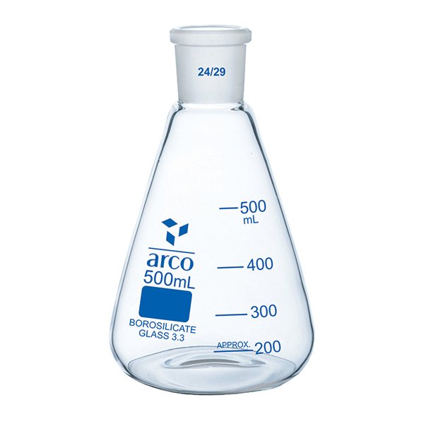 Arco Conical Flask 500mL with Socket Neck