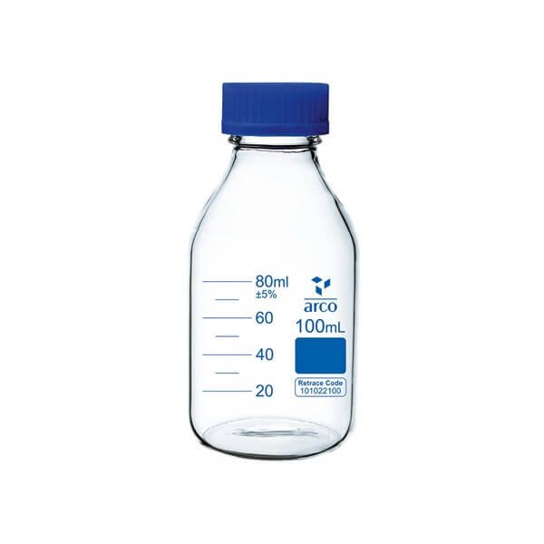 Arco Reagent Bottle 100mL with Screw Cap