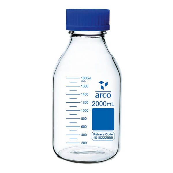 Arco Reagent Bottle 2000mL with Screw Cap