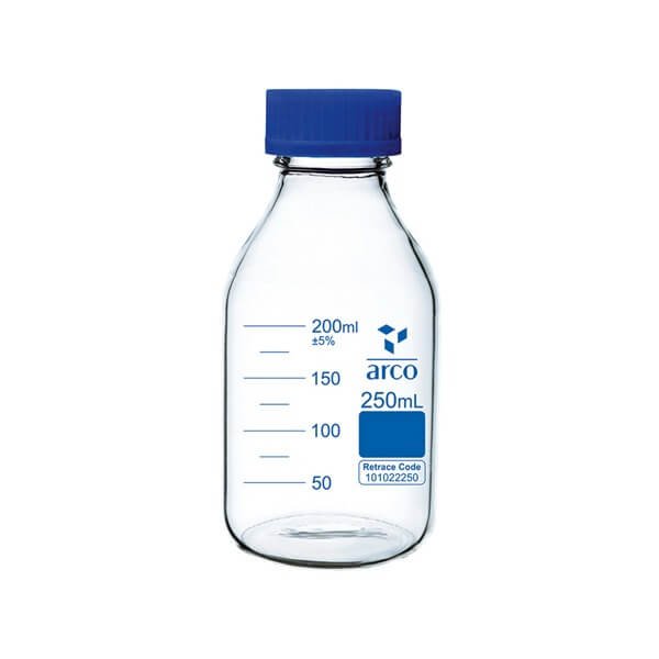 Arco Reagent Bottle 250mL with Screw Cap