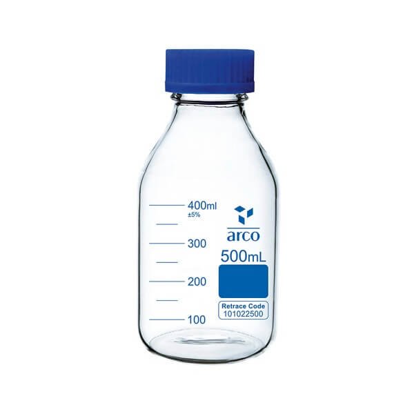 Arco Reagent Bottle 500mL with Screw Cap