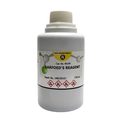Barfoed’S Reagent 250mL Research Lab