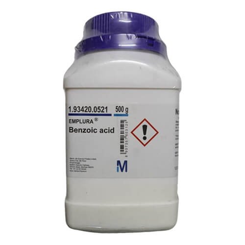 Benzoic Acid 500gm Merck India