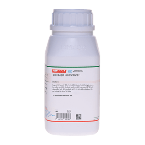 Blood Agar Base with Low pH 500gm Himedia