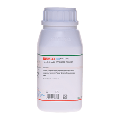CLED Agar w/ Andrade Indicator 500gm Himedia