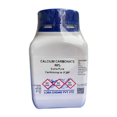 Calcium Carbonate 98% Extra Pure 500gm