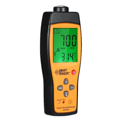 Carbon Dioxide Detector Meter AR8200 CO2 Meter