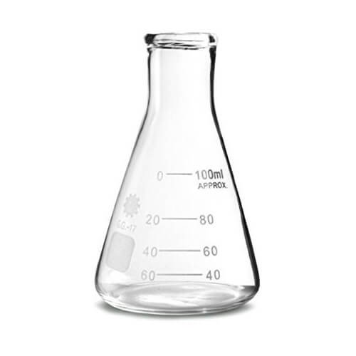 Glass Conical Flask 100ml China