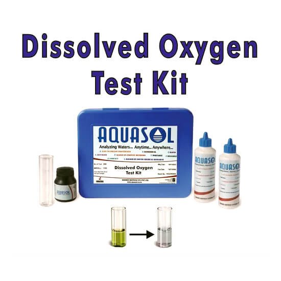 Dissolved Oxygen Test Kit 250 Aquasol DO Test Kit