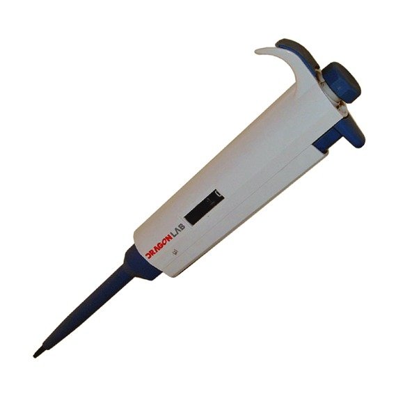DragonLab Adjustable Micropipette 20-200uL Single Channel