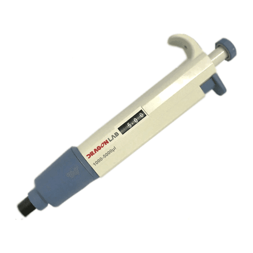 DragonLab Single Channel Adjustable Micropipette 1000-5000ul