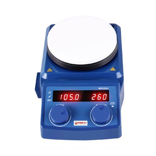 Four E's 5 inch Digital Hotplate Magnetic Stirrer