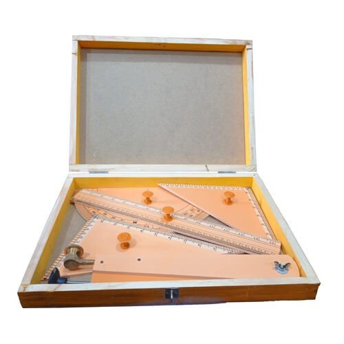 Wooden Geometry Box for Education