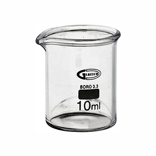 Glassco 10ml Glass Beaker