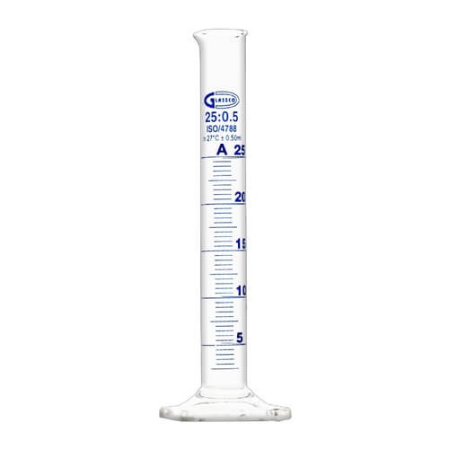 Glassco 25ml Measuring Cylinder