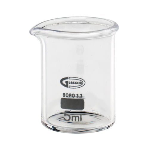 Glassco 5ml Glass Beaker