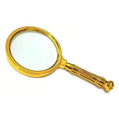 Golden Magnifying Glass 90mm Smart
