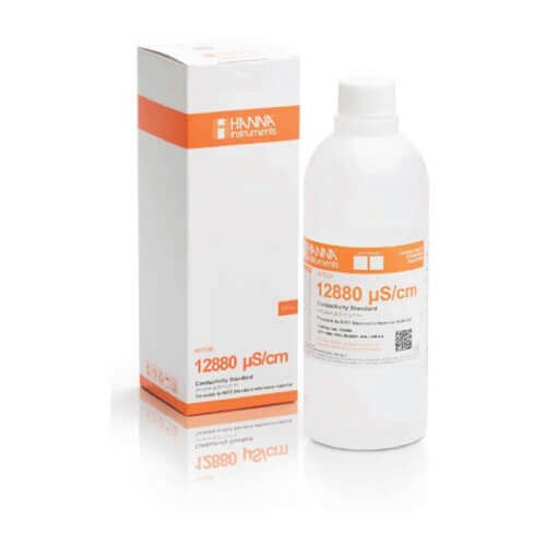 Hanna Conductivity Calibration Solution 12880 uS/cm
