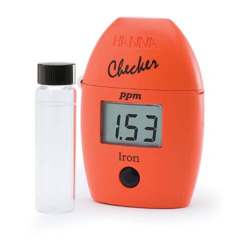 Hanna HI-721 Iron Checker Handheld Colorimeter 0.00 to 5.00 ppm Range