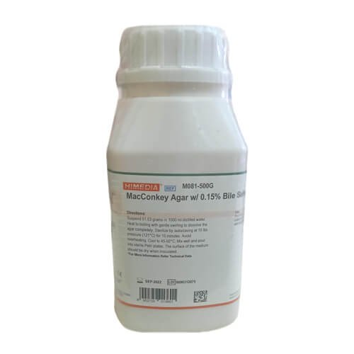 Himedia MacConkey Agar with 0.15% Bile Salts