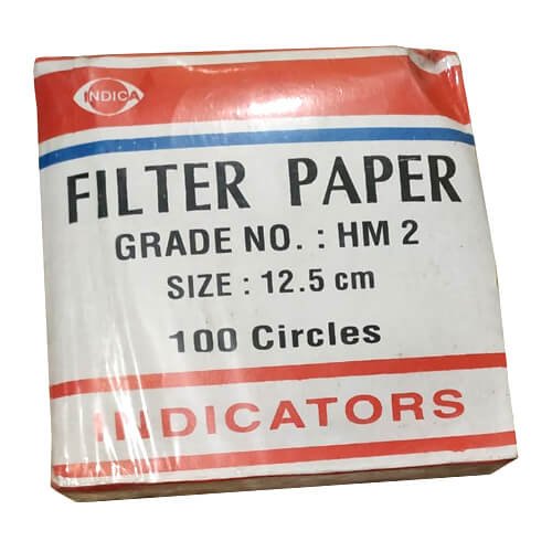 Indicators Filter Paper 12.5 Cm Grade-HM2