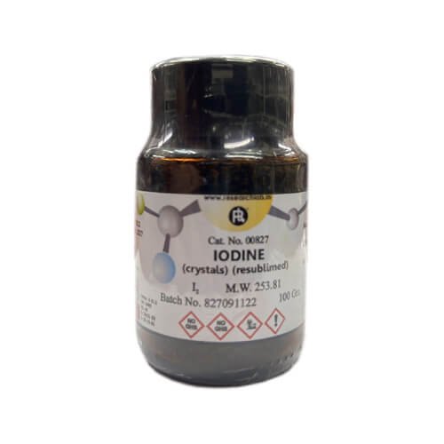 Solid Iodine 100gm India