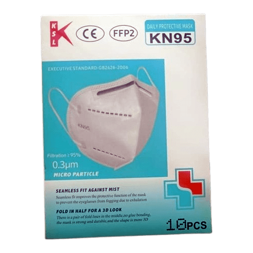 KN95 Face Mask 5 Layer 10 Pcs Protective Mask F-1