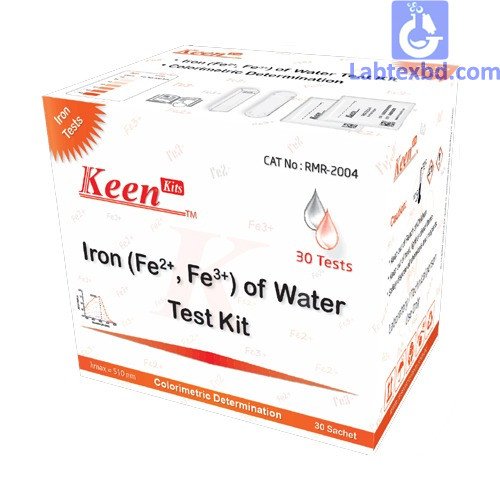 Keen Water Iron Test Kit 30 Tests