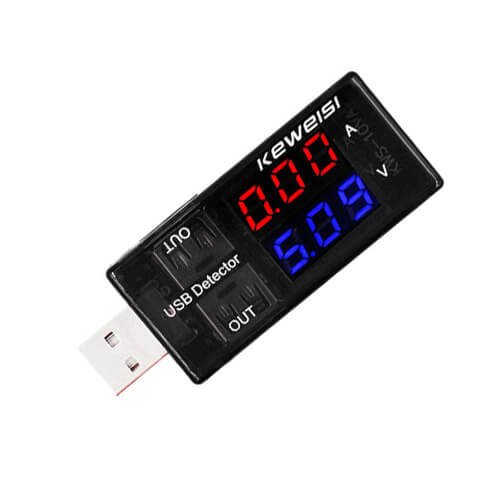 Keweisi USB Current and Voltage Tester