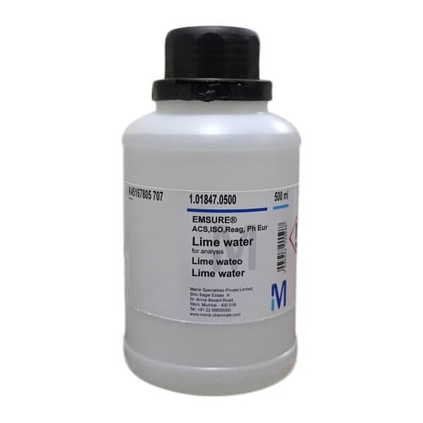Lime Water 500mL for Analysis Merck India