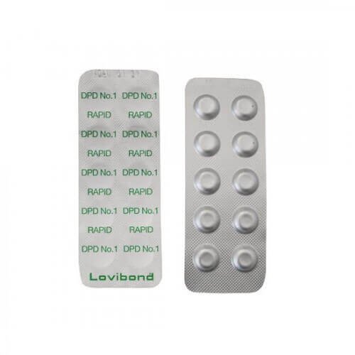 Lovibond DPD No. 1 Tablet for Rapid Water Testing 10 Pcs