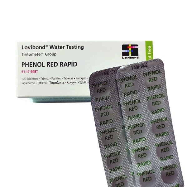 Lovibond Phenol Red Rapid Tablet 10 Pcs
