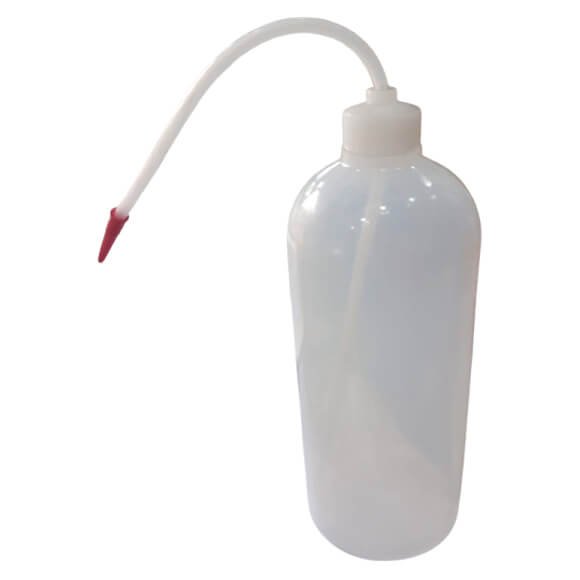 Plastic Wash Bottle 1000 mL PolyLab India Real Picture