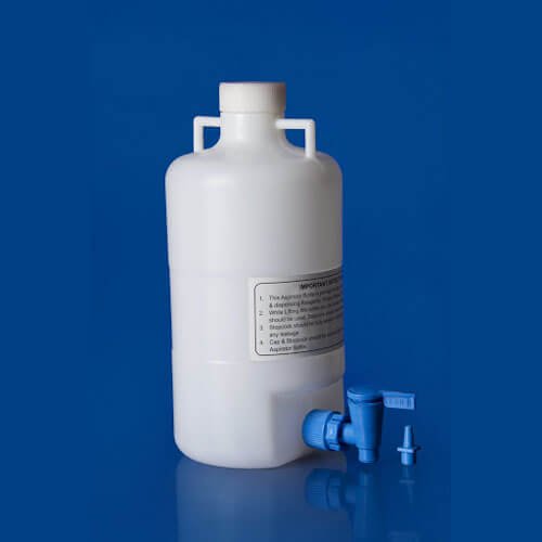 PolyLab 10 Liter Plastic Aspirator Bottle For Laboratory
