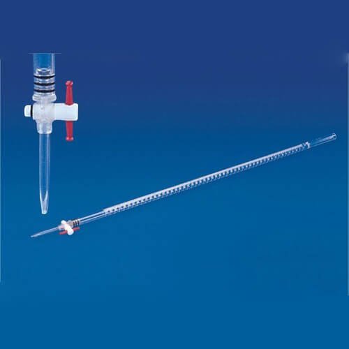 PolyLab Plastic Burette 50 ml Acrylic Body