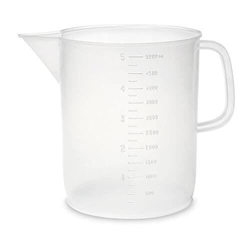 PolyLab Plastic Measuring Jug 5000 ml