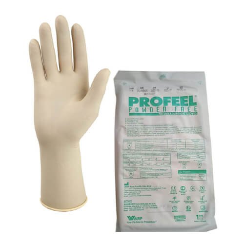 Profeel Powder Free Surgical Hand Gloves 1 Pair Malaysia